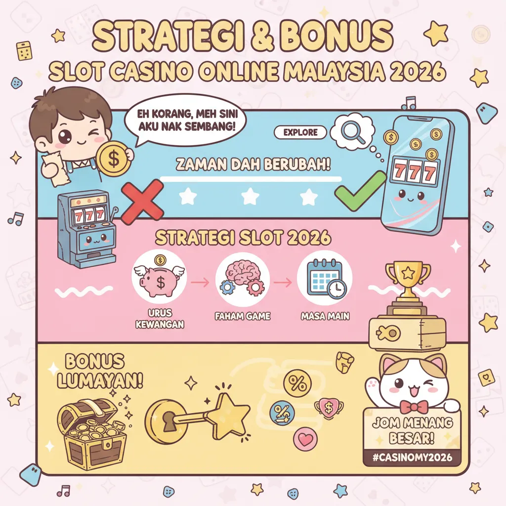 Strategi Slot Casino Online Malaysia dan Bonus