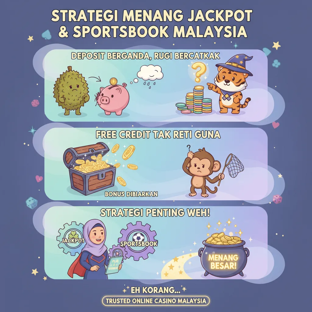Strategi Menang Jackpot dan Sportsbook di Malaysia