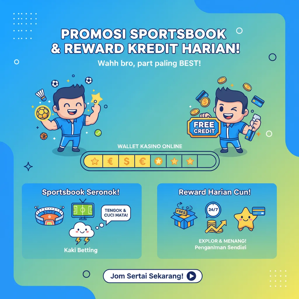 Promosi Sportsbook dan Reward Kredit Harian